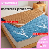 Cooling Mattress Protective Cover Vine Mattress Soft Mattress Single/Queen/King Foldable Bed Mattress Topper