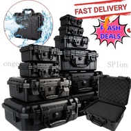 Waterproof Toolbox Instrument Equipment Hard Case Protective Shockproof Carry Case Travel Camera Bag