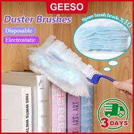 GEESO Disposable Electrostatic Duster Brushes for Furniture Car/Folding Handle Replaceable Brush Hea