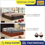 KLSB Queen Wooden Bed / Wooden Bed Frame / Wooden Bed Frame Queen / Katil Queen / Katil Kayu /Double Bed/ Queen bed