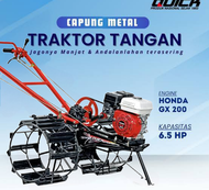 Mesin Traktor - Quick Capung Metal + Mesin Engine Honda GX 200 Lengkap