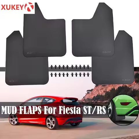 For Fiesta ST ST150 ST180 ST200 ST500 Blue RS SE MK6 MK6.5 MK7 Mk7.5 MK8 S Mud Flaps Mudflaps Splash