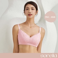 Sorella Beauty Shaper Full Cup Wireless Soft Padded Lace Bra 011-29876