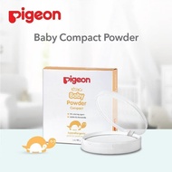 Pigeon Baby Powder Compact Chamomile 45g White || Pigeon Compact Powder