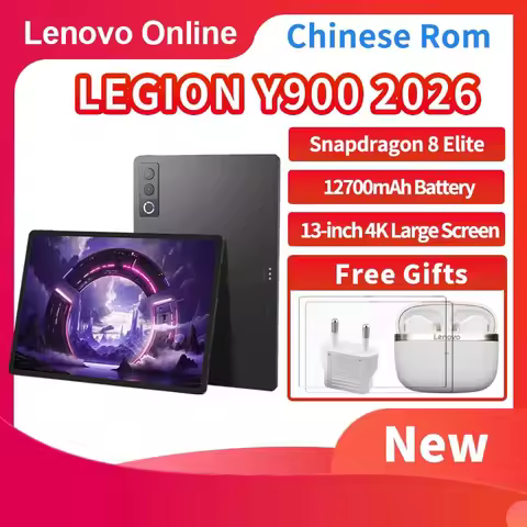2026 New Lenovo Legion Y900 13 Snapdragon 8 Elite 13inch LCD Screen 3840*2560 Resolution 4K 144Hz 12
