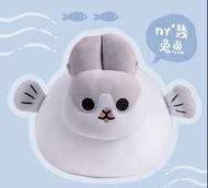 現貨 ㄇㄚˊ幾魚 軟Q娃娃  ㄇㄚˊ幾兔魚 絨毛娃娃 立體絨毛玩偶  ㄇㄚˊ幾 Machiko Yukiji 麻幾兔 麻吉兔 毛公仔 娃娃 攬枕 抱枕