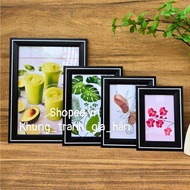 Desktop photo frame, A6(10x15), B6 (13x18), A5 (15x21), wall frame, wedding photo frame.