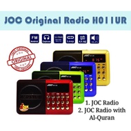 JOC (H011UR) Rechargeable Digital MP3 Player FM Radio+AlQuran(Optional)