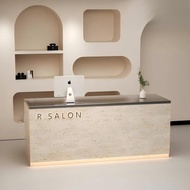 【High quality】 Cashier Stainless Steel Stand for Clothing, Dance & Beauty Studio Premium Light Luxur