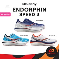 SAUCONY Women's Endorphin Speed 3 (Limited) Road Running Shoes For Concave Feet Regular