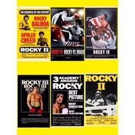 Rocky Movie Poster Size 11.5 X 16.5 Inches (A3)