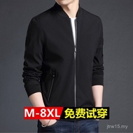 Jaket Musim Bunga dan Musim Gugur untuk Lelaki, Jaket Besbol Trendi Gaya Korea, Kot Bersaiz Besar Be
