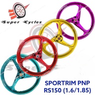 Rim 4Hole Disc Honda RS150 Sportrim 3 Batang 3l RS150R (1.6/1.85) comes with bearing