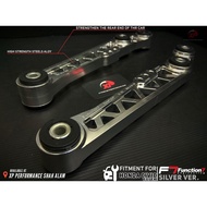 REAR LOWER CONTROL ARM HONDA EG F7 FUNCTION 7  SILVER