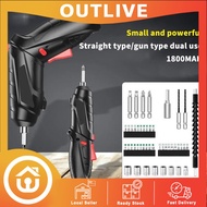 3.6V Mini Electric Drill Wireless Screwdriver Set Rechargeable Lithium Battery Hand Drill Power