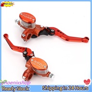 Phoenixshop Clutch Brake Lever Motorcycle Adjustable Universal Hydraulic + 22mm Master Cylinder Fit for HONDA