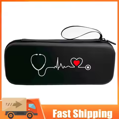 Stethoscope Travel Carrying Case Anti-scratch Carrying Storage Bag with Mesh Bag Stethoscope Travel