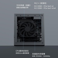 ✅促銷價✅極夜/華擎/ASRock deskmini x300 stx主板準系統小主機迷妳秦淮DM套件支持AMD5600