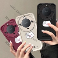 For Honor X9D X9C X9B X9A 5G Case Honor X9C Smart 5G Case Cute Cat Cartoon Anti-drop High-value Sili