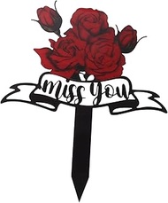 Dog Grave Marker: Memorial Dog Stake For Pet Headstone Decorations Waterproof Pets Cemetery Plaque F