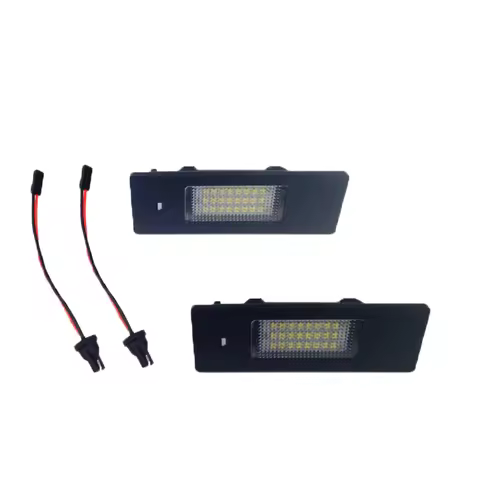 2Pcs Canbus Led Number Plate For BMW Number License Plate Light 5 Series E81 E87 E86 E85 E36 1 Serie