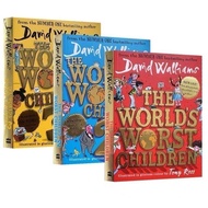 [3 books + Audio free] the worlds worst children David Walliams