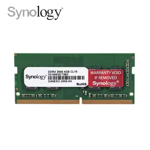 Original Synology D4ES01-4G/8G/16G DDR4 ECC Unbuffered SODIMM SO-DIMM Memory Module