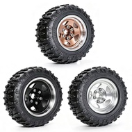 4pcs 95x39mm 1.9" Negative Offset Beadlock Wheel Rim Tire for Traxxas TRX4 RC4WD D90 Axial SCX10 MJX