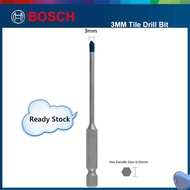 Bosch 3MM Hex-9 Hard Ceramic Drill Bit Professional Tile Drill Bit