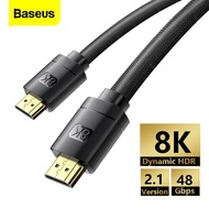 Baseus HDMI-Compatibele Cable 8K 60HZ 4K 120HZ Ultra High Speed Sound Cable for Computer Laptop Monitor Projector Network Set Top Splitter Switch PS4 Audio Video TV Cable
