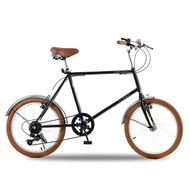 จักรยานวินเทจ TURBO BICYCLE รุ่น 20" METRO SHIMANO 6 SPEED (จัดส่งแบบกล่อง ประกอบแล้ว 85%)