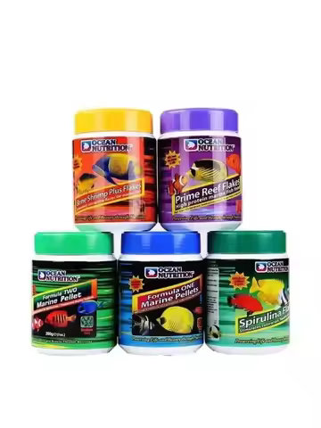 Ocean Nutrition Fish Food Formula One Flakes Spirulina Brine Shrimp Plus Marine Fish Food Premium Qu