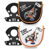 GOLF Putter Protective Cover Pirate Embroidered Putter Cover LAB DF3 Magnet Closed GOLF Putter Head 