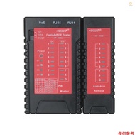 NOYAFA RJ45 RJ11 Network Cable & PoE Tester Telephone Line Tester Lan Ethernet Cable Tester for Cat5