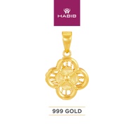 HABIB 999/24K Yellow Gold Pendant 9400001Y