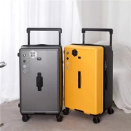Wide handle suitcase ins popular 28/34 inch rolling luggage travel bag brake wheels large size lugga