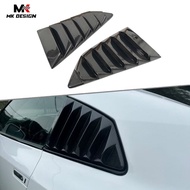 Carbon Fiber Rear Window Louver Sun Shade Cover For Nissan GTR R35 GTR35 2008+ Rear Side Vent Window
