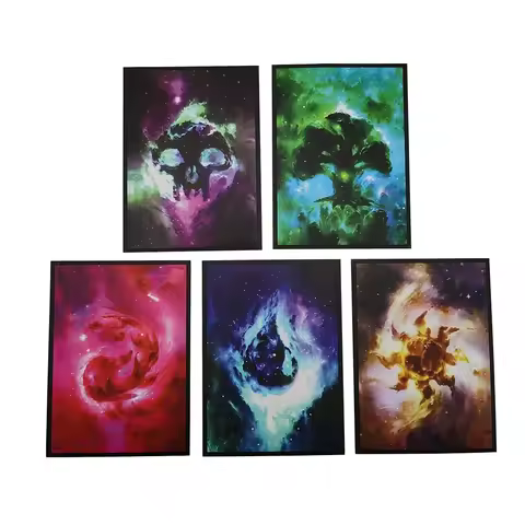 66x91mm Standard Size Deck Protector Sleeves Land Collectible Board Game Playing Game TCG Card Cover