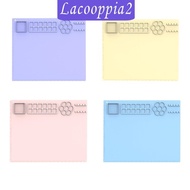 [Lacooppia2] Silicone Craft Mat for Kids Silicone Sheet Resin Folding Storage Lightweight Soft Silicone Art Mat for DIY Epoxy Making Tool