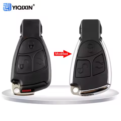 3 Buttons Modified Remote Car Key Shell For Mercedes Benz W211 W203 W204 W205 W210 W212 Benz C M B E