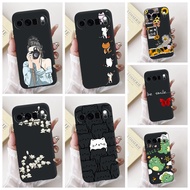 Google Pixel 10 Pro Case GEHN3 Cute Luxury Fashion Flowers Funny Painted Silicone Back Cover Google 