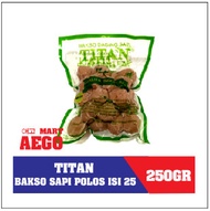 Titan - Bakso sapi polos isi 25/bakso sapi murah/bakso enak bandung