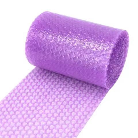 Lovely 6M Heart Shape Bubble Wrap Thicked Packaging Buffer Bubble Paper Foam Roll Shockproof Bubble 