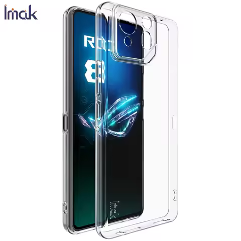 For Asus ROG Phone 8 5G Case IMAK Ultra Thin Soft TPU Clear Back Cover Phone Cases For Asus ROG Phon