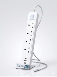 XPower – 2 USB + 1 Type-C 4頭13A拖板 Socket Power Bar