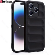 Vỏ chống rơi sang trọng Ốp điện thoại cho realme C63/realme c65s Ốp lưng silicon chống sốc chống vân