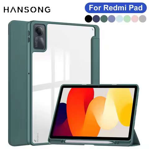 for Xiaomi Redmi Pad Case for Redmi Pad SE 11 inch Transparent Hard Back Case for Xiaomi Redmi Pad S