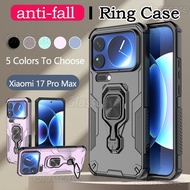 Casing For Xiaomi 17 1 7 Pro Max 17Pro 17ProMax Mi17 Pro Max Mi17Pro Max Mi17ProMax Metal Armor Ring