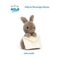 Jellycat Messenger Bunny Plush Bunny