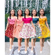 NEW INKENDRA SKIRT TERNO FOR TEENS/FIT 8-14 YRS.OLD